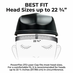 HairMax® PowerFlex Laser Cap 272